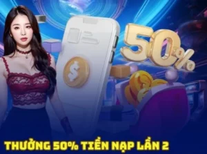 Nạp Lần 2 Tặng 50% Tại Nhà Cái V88 Cơ Hội Vàng Cho Bet Thủ